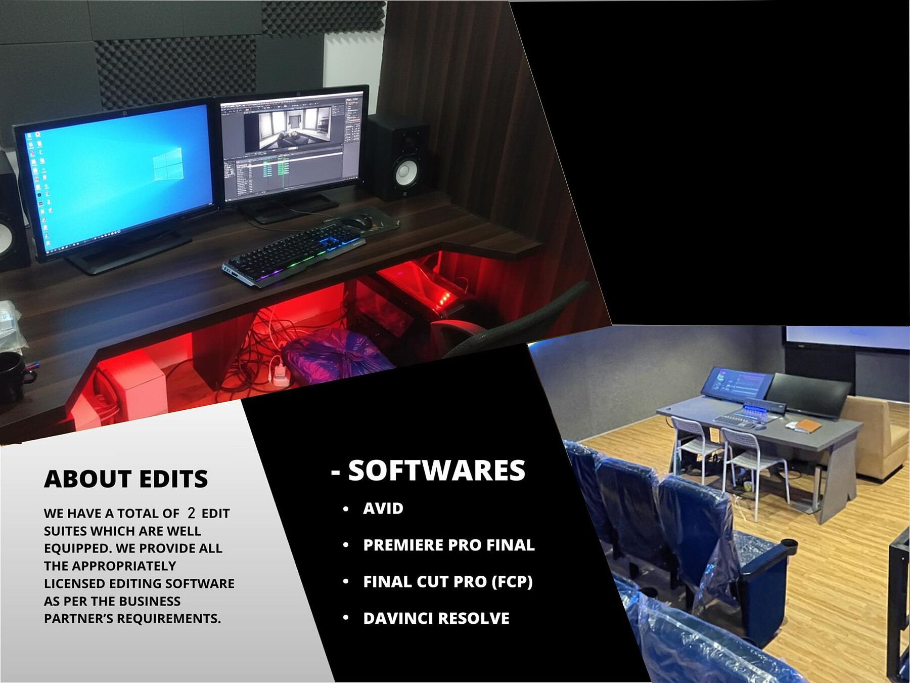 Studio1 edit suite