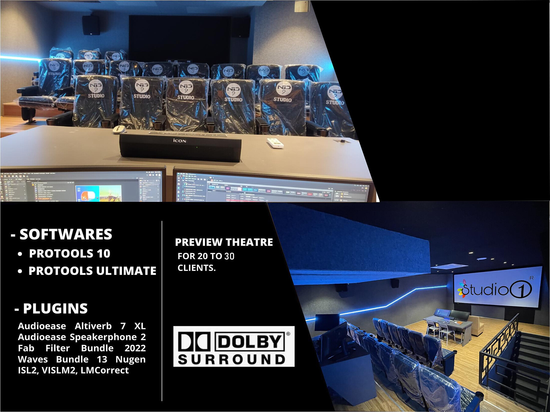 Studio1 preview theatre